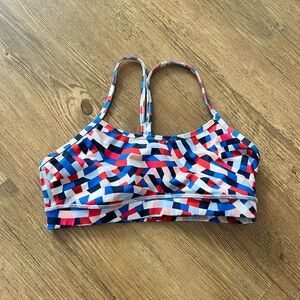 lululemon athletica Multicolor Geometric Strappy Sports Bra